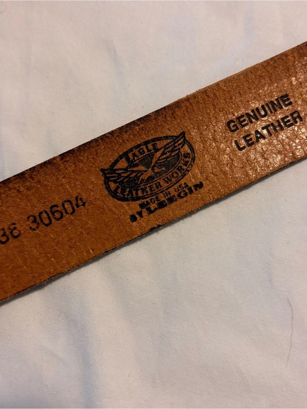 LOT OF 2 VINTAGE 70’S HAND TOOLED  LEATHER WESTERN SZ 36